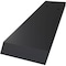 Ekena Millwork 2 1/2"W x 10"D Hidden Floating Steel Heavy Duty Bracket, Powder Coated Black BKTM02X10HFPBL - alternate 6